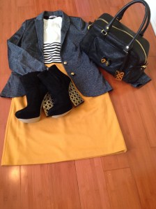 Black gold embellished heel platform boots